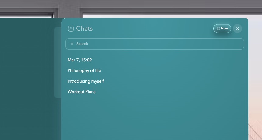 Stella Previous Chats