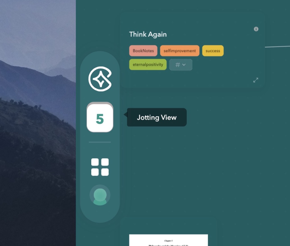 Jotting Pad Button