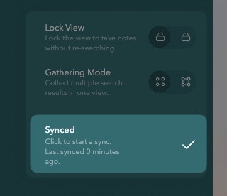 Syncing