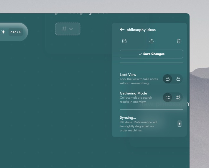 Updating view